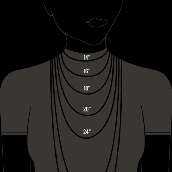 lucky horseshoe necklace - Picture 3 of 3